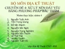 Bài thuyết trình Kỹ thuật địa chính - Chuyên đề 4: Xử lý nền