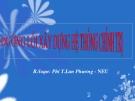 Bài giảng Đường lối xây dựng hệ thống chính trị của Phí Thị Lan Phương