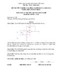 Đề thi Điện tử dân dụng tốt nghiệp Cao đẳng Nghề: Đề 29 (Lý thuyết) khóa 2 (2008 - 2011)