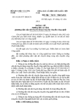 Thông tư Số: 01/2014/TT-BKHCN