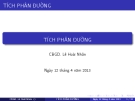 Bài giảng Vi tích phân A2 chương 5: GV Lê Hoài Nhân (tóm tắt, đầy đủ)