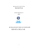 Kế hoạch Marketing quốc tế: Phát triển sản phẩm mới kem sữa chua Yar