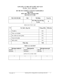 Đề thi tốt nghiệp Cao đẳng Nghề khóa I (2007 - 2010) môn Công nghệ ô tô: TH08