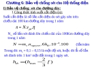 Bảo vệ chống sét hệ thống điện: Bài giảng Kỹ thuật cao áp chương 6