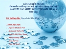 Thuyết trình: Tìm hiểu mối quan hệ ngoại giao của Việt Nam với các nước trên thế giới từ năm 1986 - 2014