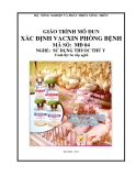 Giáo trình Xác định Vacxin Phòng Bệnh: MĐ04 Sử Dụng Thuốc Thú Y (Chuẩn Nhất)