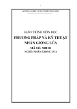 Giáo trình Phương pháp và kỹ thuật nhân giống lúa - MĐ01: Nhân giống lúa
