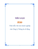 Phát triển văn hóa doanh nghiệp của Công ty Thông tin di động: Tiểu luận chi tiết