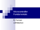 Vi điều khiển: Kiến thức cơ bản về Microcontroller Fundamentals