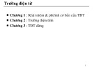 Bài giảng Trường điện từ Chương 3 Lương Hữu Tuấn: Tổng hợp đầy đủ