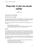 Pháp luật về phá sản doanh nghiệp - Lê Thị Bích Ngọc