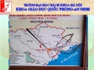 Bài giảng Sử dụng Bản đồ quân sự Giáo dục Quốc phòng của Nguyễn Hồng Thanh
