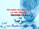 Bài thuyết trình Địa lý kinh tế Việt Nam: Thuận lợi và khó khăn để phát triển kinh tế đồng bằng sông Cửu Long
