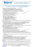 Chuyên đề LTĐH môn Sinh học: Tạo giống nhờ công nghệ gen (Phần 1)
