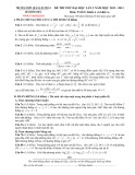 Đề thi thử Toán Đại học 2012-2013 khối A, A1 - THPT Quảng Xương 2 (lần 2)