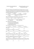 Đề thi thử Đại học lần 1 môn Hóa học năm 2014 - THPT Chuyên Biên Hòa