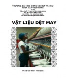 Giáo trình Vật liệu dệt may: Phần 2 - ĐH Công nghiệp TP.HCM