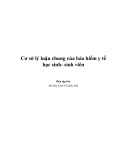 Tài liệu cơ sở lý luận bảo hiểm y tế học sinh, sinh viên - ĐH Kinh tế Quốc dân