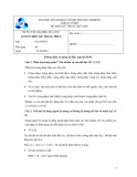 Đề thi, đáp án môn Cơ sở thiết kế trang phục - ĐHBK TP.HCM giữa học kì 1 năm 2012-2013