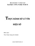 Thực hành xử lý tín hiệu số: ThS. Phạm Hùng Kim Khánh