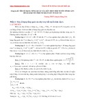 Tìm số hạng tổng quát dãy truy hồi tuyến tính cấp 2: Chuyên đề giải toán dãy số - THPT chuyên Hưng Yên