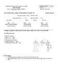 Mẫu đề môn Thiết kế hệ thống cơ điện tử (Đề 5) - ĐH Bách khoa Hà Nội