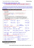 Giải phương trình mũ & Logarit luyện thi Đại học 2015-2016: Chuyên đề Phần 2