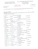 Đề thi Tiếng Anh sau đại học Ngoại thương năm 2010 (ĐH Ngoại thương) - [Kèm đáp án/Tải miễn phí]