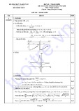 Đáp án môn Toán khối B 2010: Thang điểm, đáp án chính thức kỳ thi tuyển sinh đại học - Bộ GD&ĐT