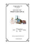 Giải bài tập Toán cao cấp A1 - ĐH Nông Lâm