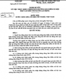 Nghị quyết số 93/2015/QH13
