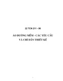 Áo đường mềm: Yêu cầu và chỉ dẫn thiết kế theo 22 TCN 211-06
