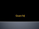 Bài giảng Toán tin: Chương 2 - Quan hệ (Chi tiết, Dễ hiểu)