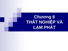 Bài giảng về Thất nghiệp và Lạm phát chương 6