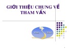 Bài giảng Giới thiệu chung về tham vấn