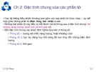 Bài giảng chương 2: Đặc tính chung của các phần tử (chi tiết)