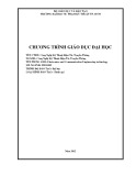 Chương trình giáo dục đại học Công nghệ kỹ thuật điện tử, truyền thông: Thông tin chi tiết