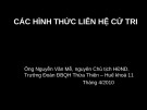 Bài giảng Các hình thức liên hệ cử tri của Nguyễn Văn Mễ