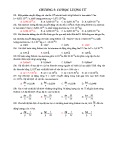 Bài tập trắc nghiệm Cơ học lượng tử Chương 5 (Có đáp án)