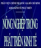 Bài giảng Nông nghiệp trong phát triển kinh tế - Phân viện Chính trị Quốc gia Hồ Chí Minh