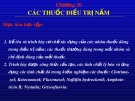 Bài giảng Chương 20: Các thuốc điều trị nấm