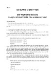Bài giảng phần 1: Đại cương vi sinh y học