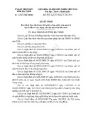 Quyết định số: 33/2015/QĐ-UBND tỉnh Bắc Ninh