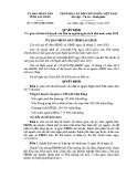 Quyết định số: 41/2014/QĐ-UBND