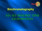 Bài giảng Sắc ký sinh học: Kinh nghiệm tinh sạch Protein hiệu quả
