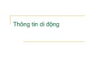 Bài giảng Thông tin di động [mới nhất]