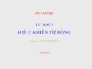 Bài giảng Lý thuyết điều khiển tự động: Chương 6 - Võ Văn Định