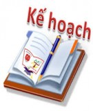 Kế hoạch hoạt động tổ Khoa học xã hội Trường THCS Đình Chu năm học 2014-2015