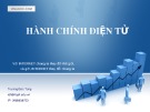Bài giảng Hành chính điện tử Trương Đức Tùng