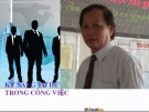 Bài giảng Tư duy tích cực TS. Bùi Quang Xuân: Kinh nghiệm và lời khuyên